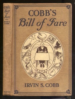 Item #338796 Cobb's Bill-of-Fare. Irvin S. COBB