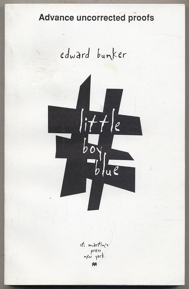 Item #338883 Little Boy Blue. Edward BUNKER.