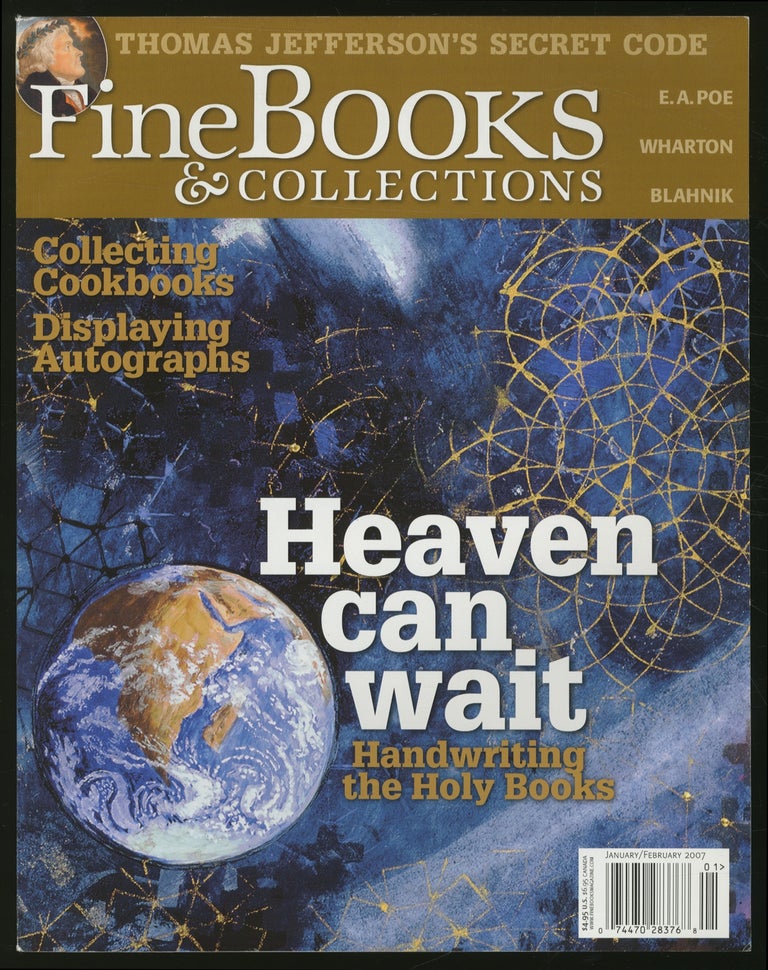 Item #339128 Fine Books and Collections Volume 5 Number 1 January/February 2007