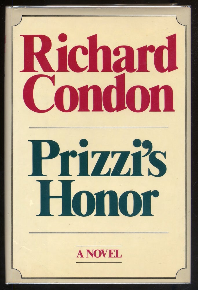 Item #339205 Prizzi's Honor. Richard CONDON.