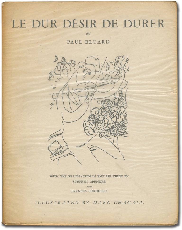 Item #339380 Le dur désir de Durer. Paul ELUARD, Marc Chagall.