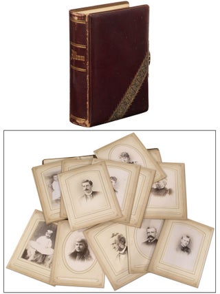 Item #340047 Album of 36 Cabinet Cards from the Late 19th Century