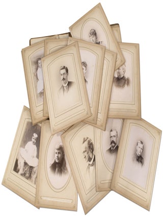 Album of 36 Cabinet Cards from the Late 19th Century