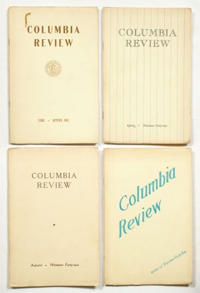 Item #340148 Columbia Review – Autumn 1941-Winter 1942. Louis SIMPSON