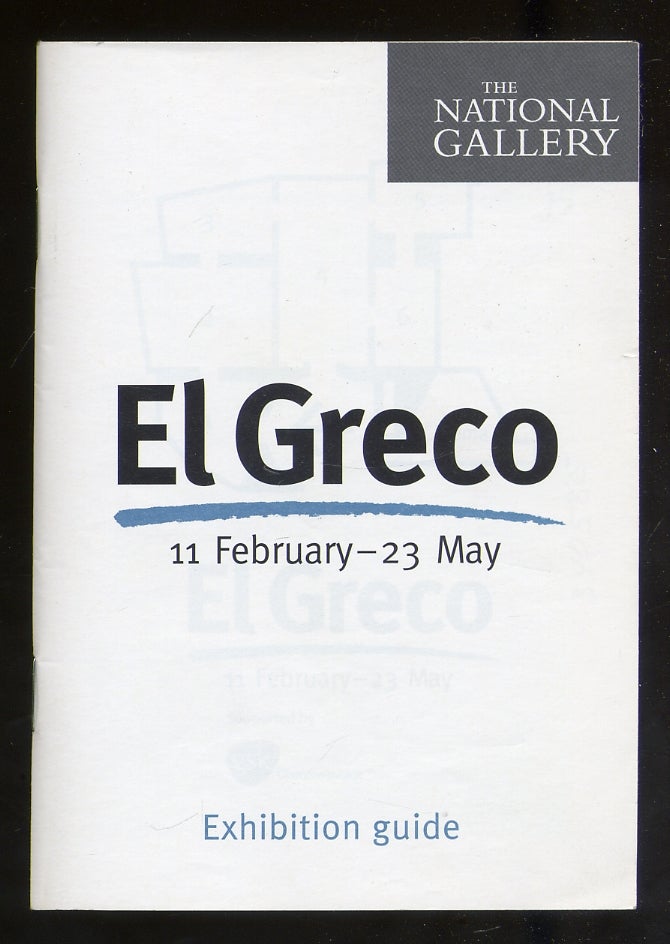 Item #340585 El Greco Exhibition Guide