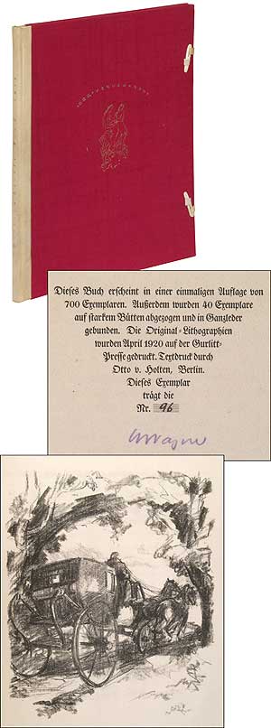 Item #340761 Die Kirschen [The Cherries]. Volume 8 of the series: Der Venuswagen [The Chariot of Venus]. Wilhelm HEINSE, Wilhelm Wagner.