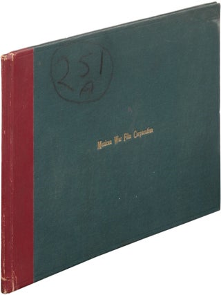 Mexican War Film Corporation Stock Book
