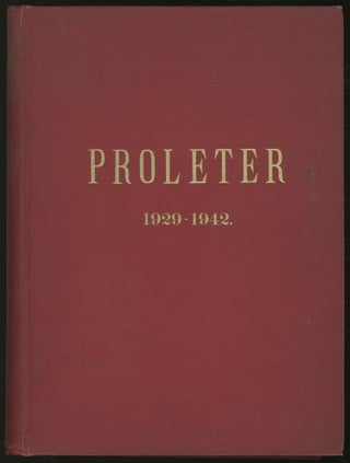Item #342175 Proleter: Organ Centralnog Komiteta Komunisticke Partije Jugoslavije, 1929-1942