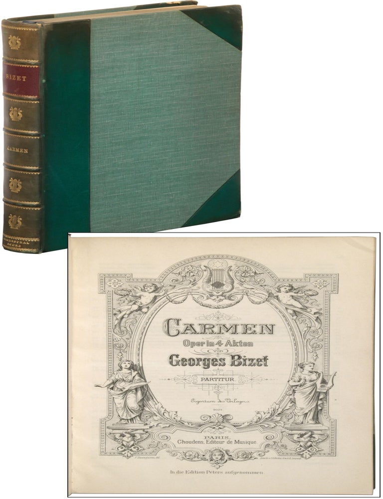 Item #342279 Oper in 4 Akten. Georges BIZET.