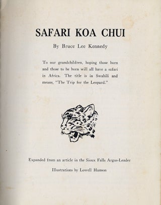 Safari Koa Chui
