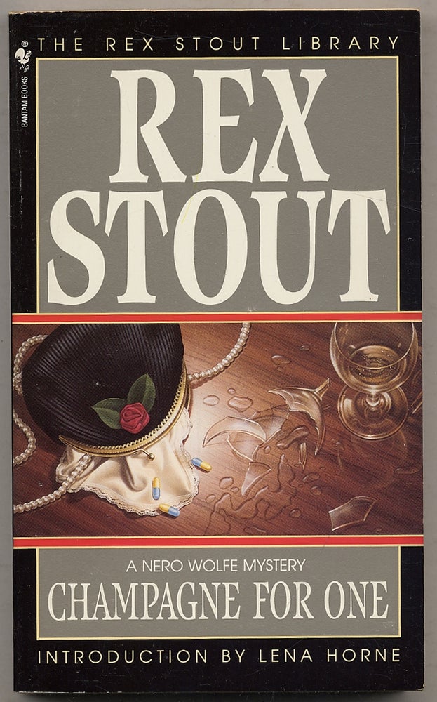 Item #342578 Champagne For One. Rex STOUT.