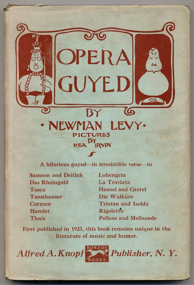 Item #342586 Opera Guyed. Newman LEVY.