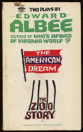 Item #342851 The American Dream and The Zoo Story. Edward ALBEE