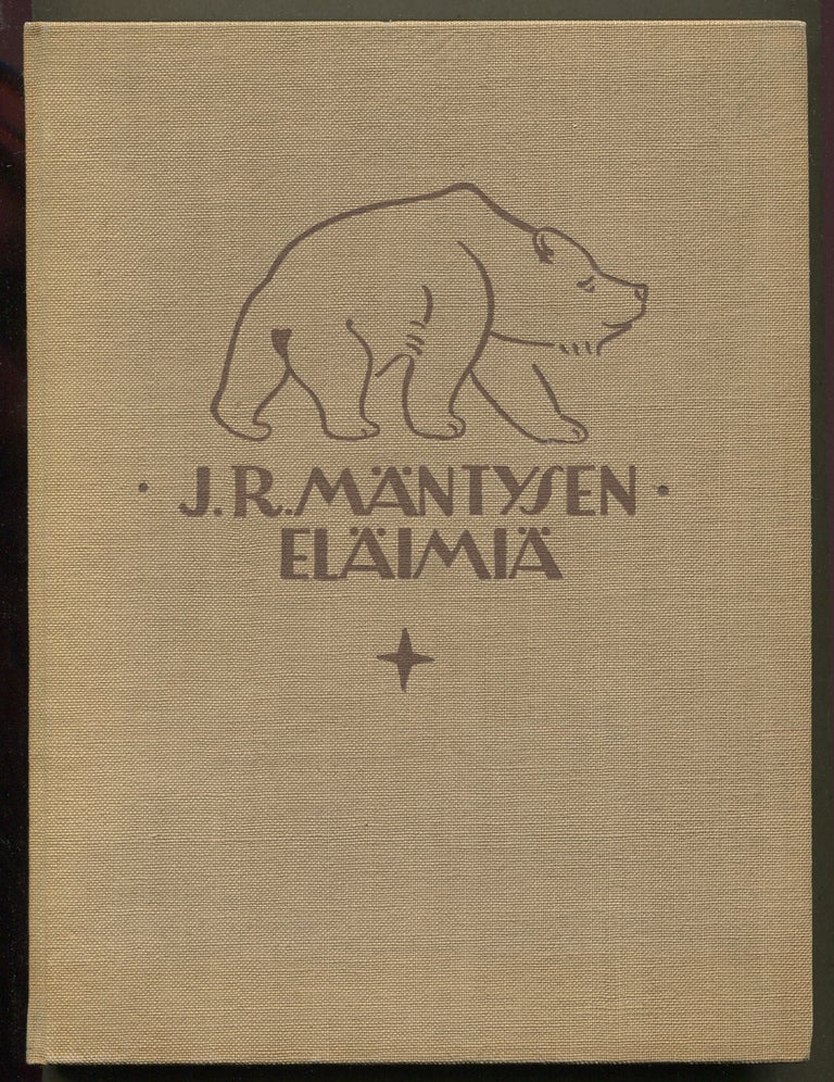 Item #342860 J. R. Mäntysen Eläimiä [J.R. Mäntysen's Animals by Toivo T. Kaila]. Toivo Torsten KAILA, J. R. Mäntysen.