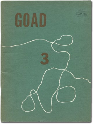 Item #342951 Goad – Volume 1, Number 3, Summer 1952. Larry EIGNER, Walker Williams, Dwight...