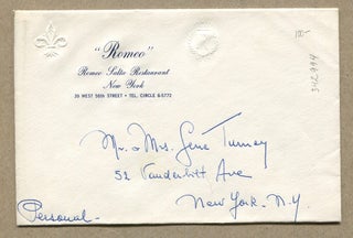 Autograph Letter Signed