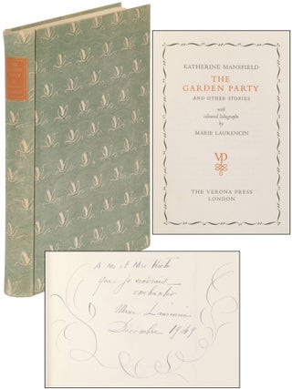 The Garden Party and Other Stories. Katherine MANSFIELD.