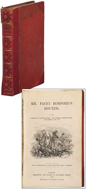 Mr. Facey Romford's Hounds. R. S. SURTEES, John Leech.