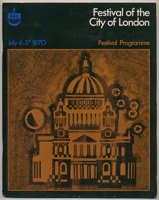 Festival of the City of London 1970. July 4-17, 1970. Festival Programme. Edward LUCIE-SMITH.
