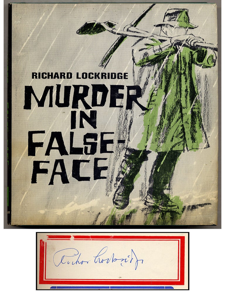 Item #343718 Murder In False-Face. Richard LOCKRIDGE.