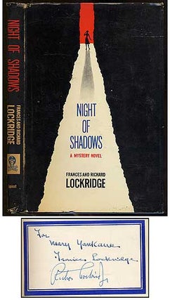 Item #343791 Night of Shadows. Frances and Richard LOCKRIDGE