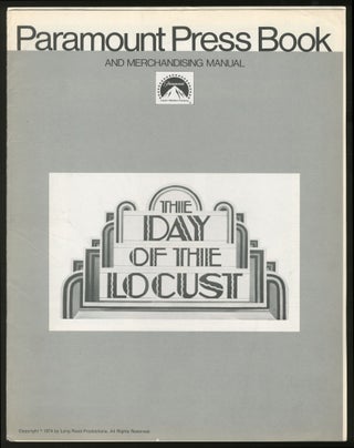 Item #344014 The Day of the Locust Paramount Press Book. Nathanael WEST