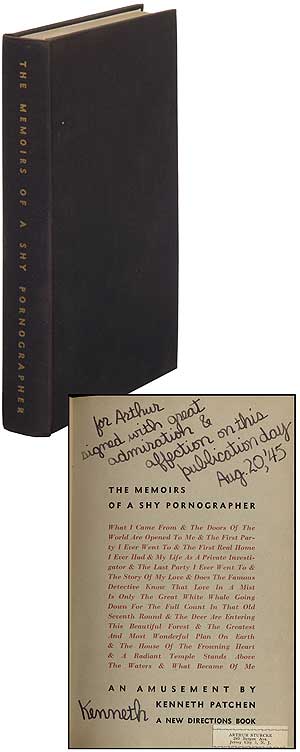 Item #344088 The Memoirs of a Shy Pornographer. Kenneth PATCHEN.