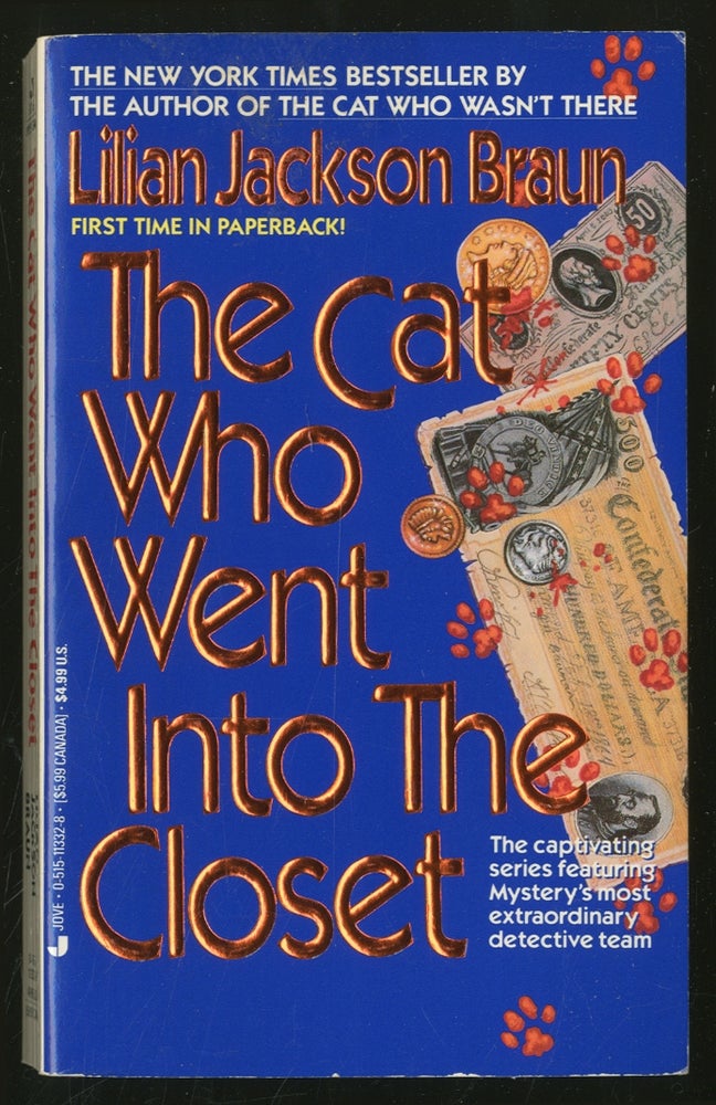 Item #344470 The Cat Who Went into the Closet. Lilian JACKSON BRAUN.