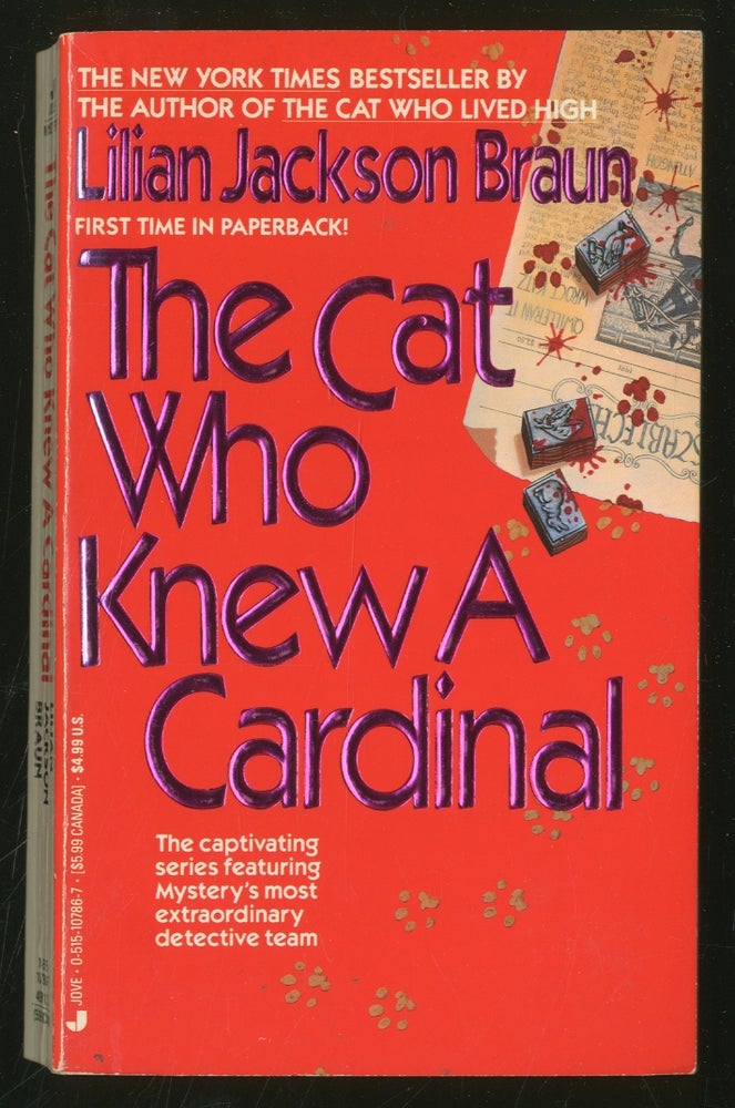 Item #344476 The Cat Who Knew A Cardinal. Lilian Jackson BRAUN.