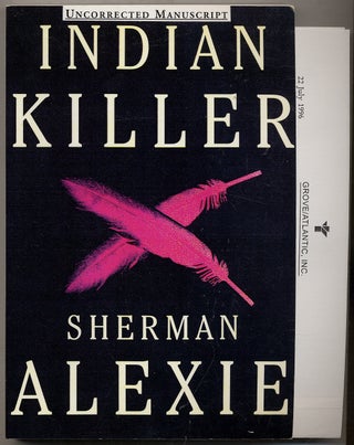 Item #344878 Indian Killer. Sherman ALEXIE