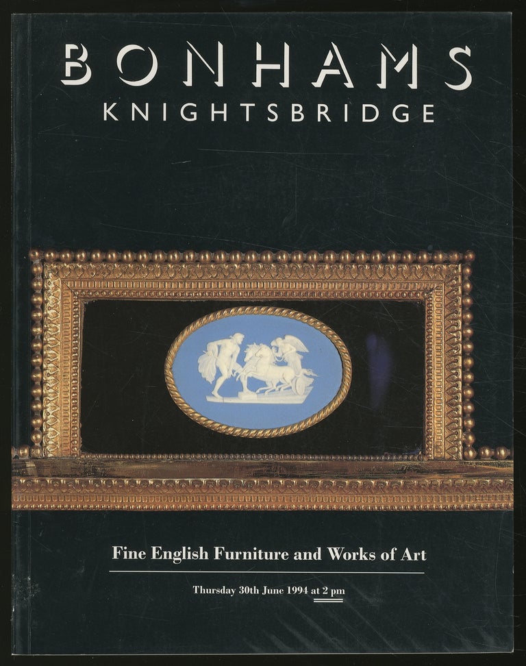 Item #345029 FINE ENGLISH FURNITURE AND Works OF ART