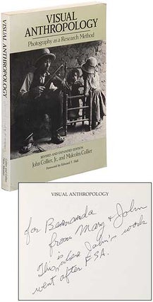 Item #345450 Visual Anthropology: Photography As a Research Method. John COLLIER, Jr., Malcolm...