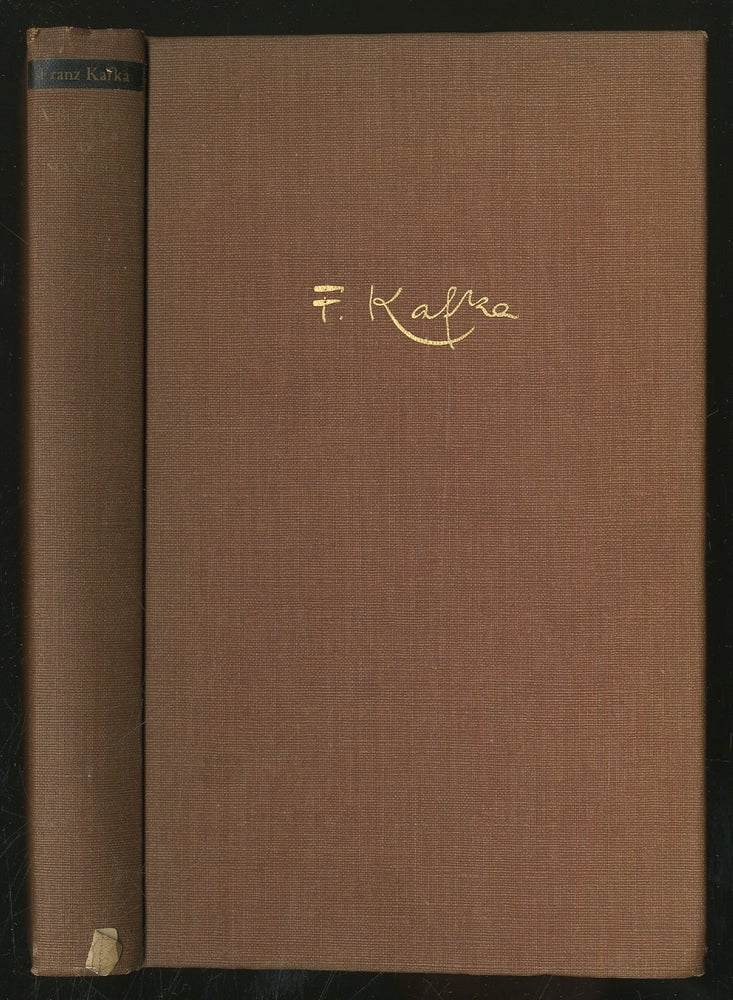 Item #346044 Franz Kafka: A Biography. Max BROD.