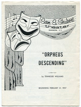 Item #346171 [Playbill]: Orpheus Descending. Tennessee WILLIAMS