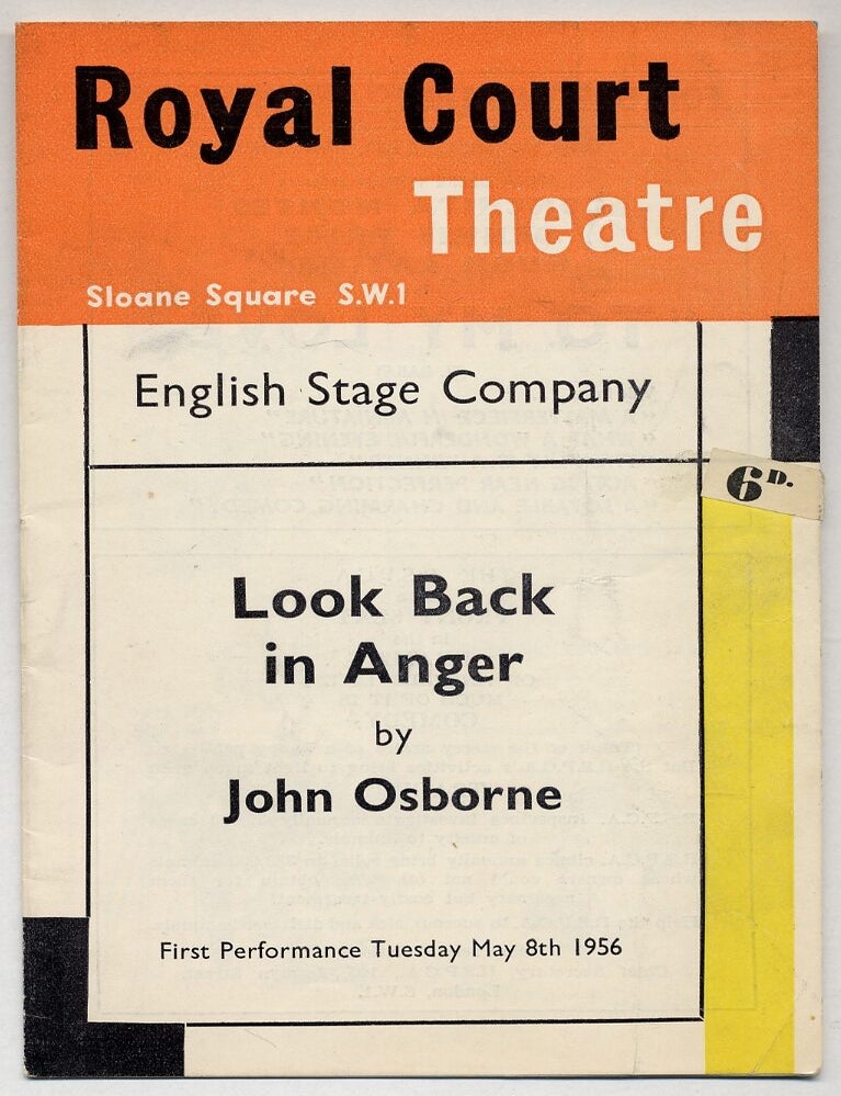 Program]: Look Back in Anger. John OSBORNE.