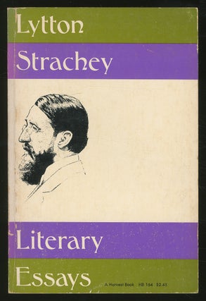 Item #346768 Literary Essays. Lytton STRACHEY