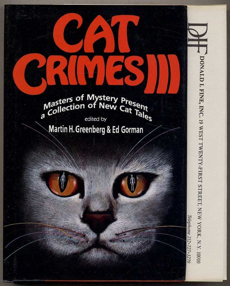 Item #346981 Cat Crimes III. Martin H. GREENBERG, Ed Gorman.
