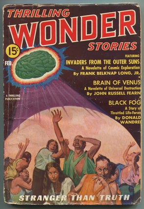 Item #347158 [Pulp magazine]: Thrilling Wonder Stories – February 1937, Volume 9, Number 1....