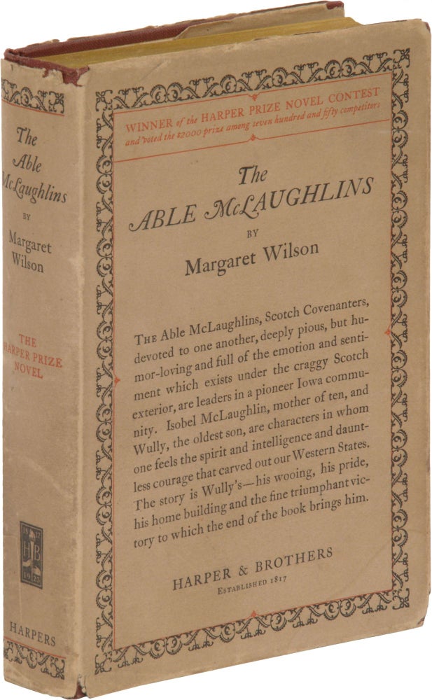 Item #347395 The Able McLaughlins. Margaret WILSON.