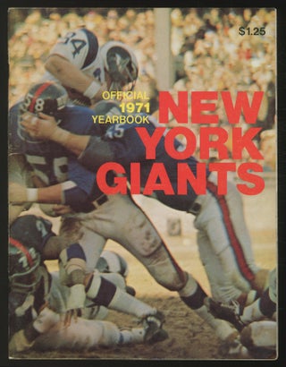 Item #347608 New York Giants Official 1971 Yearbook