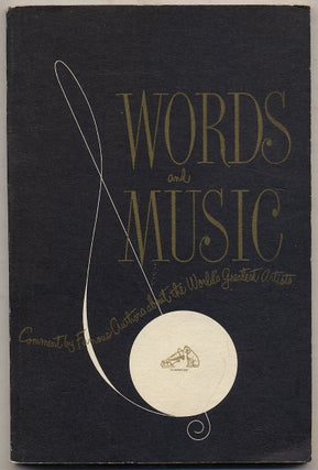 Item #348034 RCA Victor Records: Words and Music. James A. MICHENER, J. B. Priestley, Eudora Welty