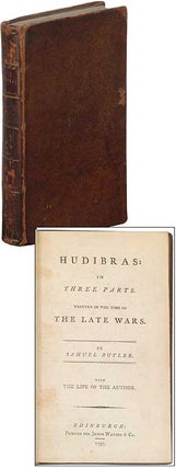 Item #348344 Hudibras: In Three Parts. Written in the Time of the Late Wars. Samuel BUTLER