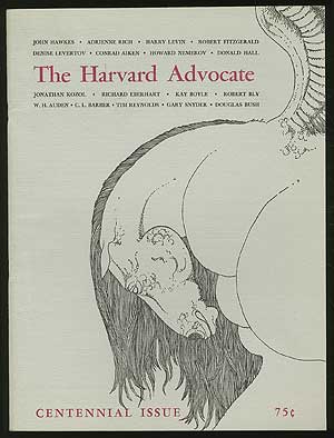 Item #348526 The Harvard Advocate: Centennial Issue: Volume C, Numbers 3-4, Fall, 1966. W. H. AUDEN, Adrienne Rich.