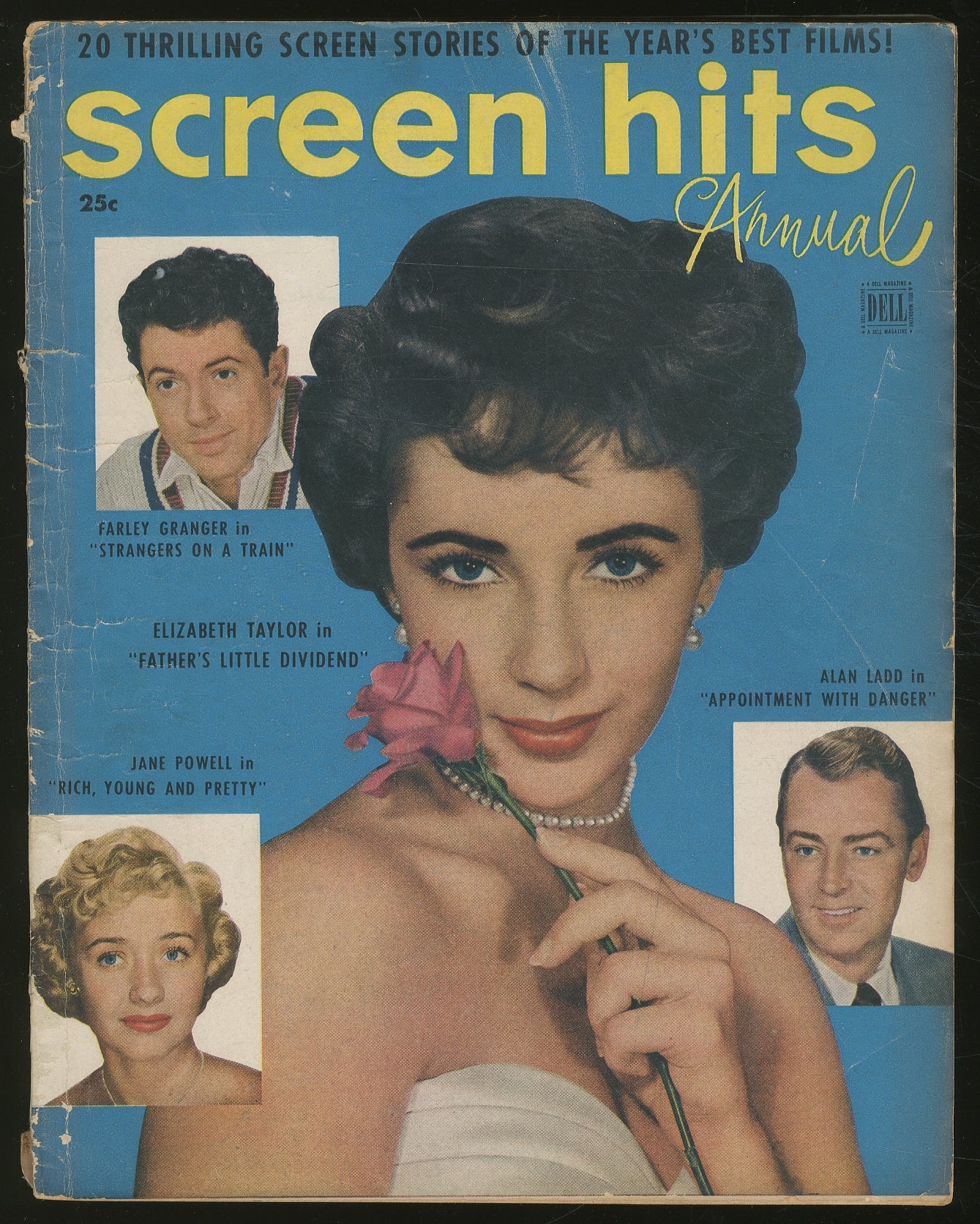 Screen Hits: Annual, No. 6, 1951: Elizabeth Taylor | Evelyn van HORNE