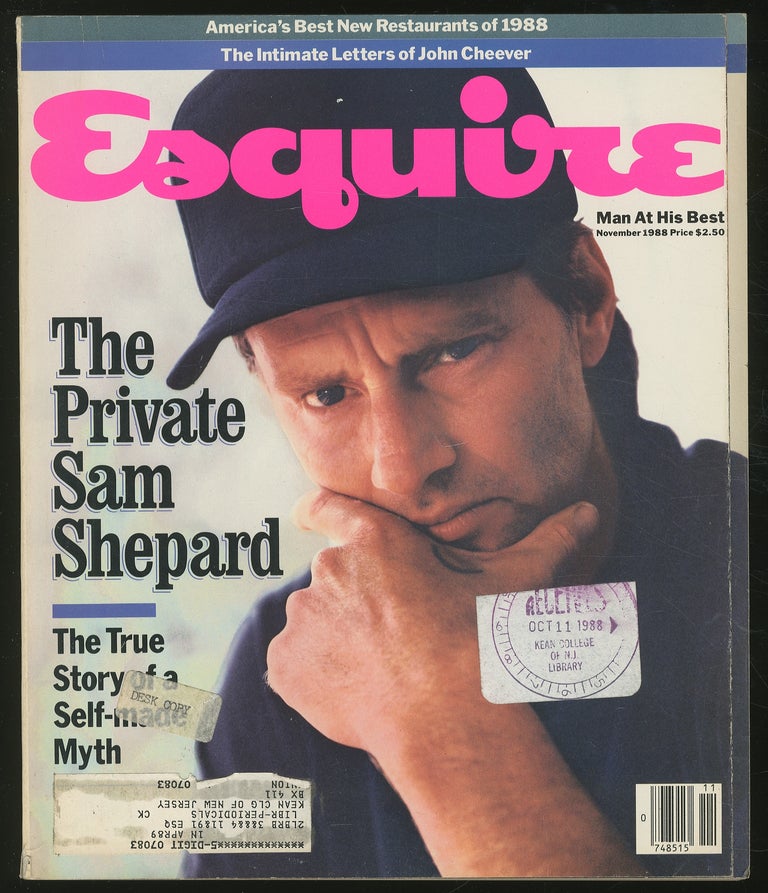 Item #348735 Esquire: November 1988, Volume 110, No. 5. John CHEEVER.