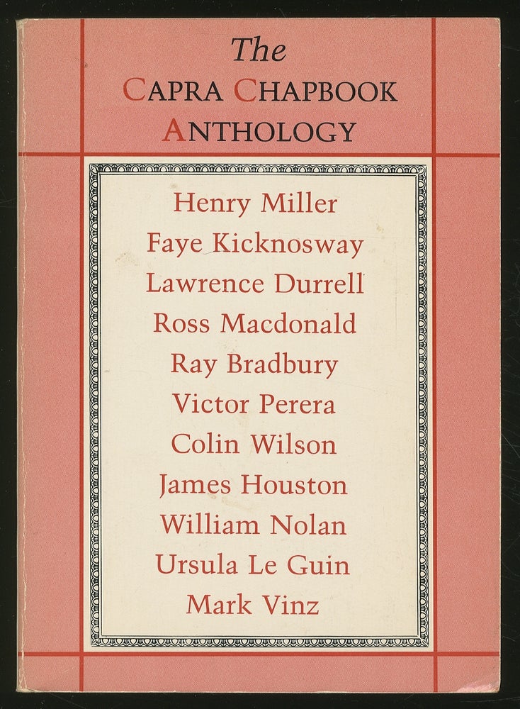 Item #349465 The Capra Chapbook Anthology. Henry MILLER, et. al.