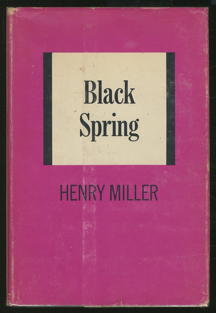 Item #349524 Black Spring. Henry MILLER.