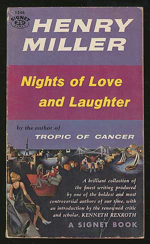 Item #349538 Nights of Love and Laughter. Henry MILLER.