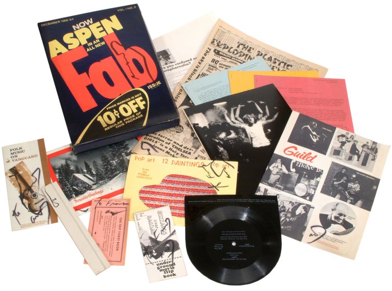 Item #349700 Aspen: The Magazine in a Box, Vol. 1, No. 3. Andy WARHOL, The Velvet Underground, Phyllis JOHNSON.
