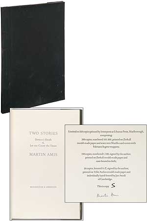 Item #350269 Two Stories: Denton's Death & Let Me Count the Times. Martin AMIS.